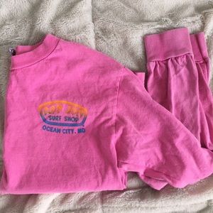 Pink Ron Jon long sleeve